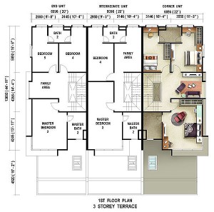 floor-plan-3-storey-terrace-casuarina-first-floor