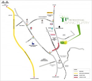 PERMATANG LOCATION MAP