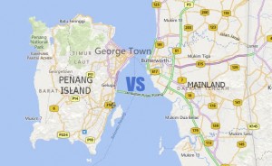 Penang Island Vs Mainland Part 1 Location Branding Penang Property Talk