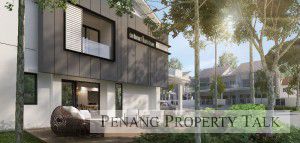 [Sunway Cassia] Artist's Impression of 2-Storey Semi-D Side Garden 2