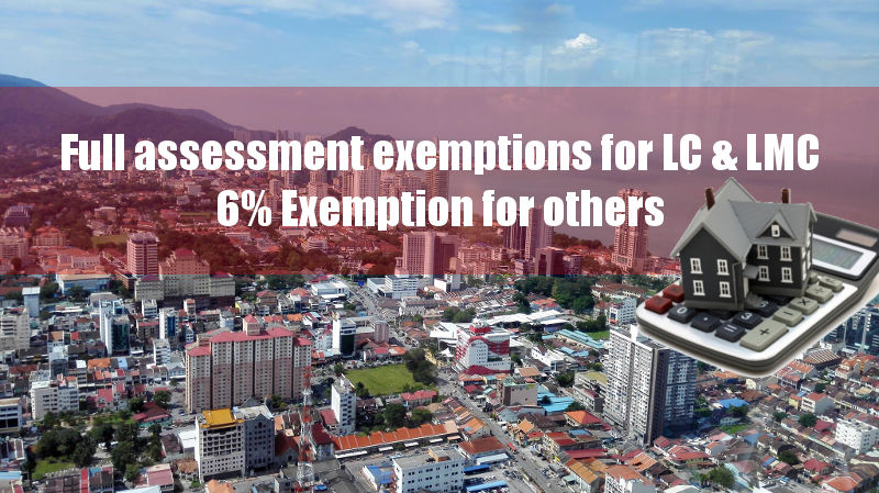 Penang To Absorb Rm55 2m In Assessment Rates Gst Penang Property Talk