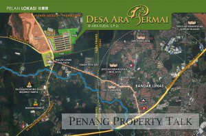 desa-ara-permai-location-map