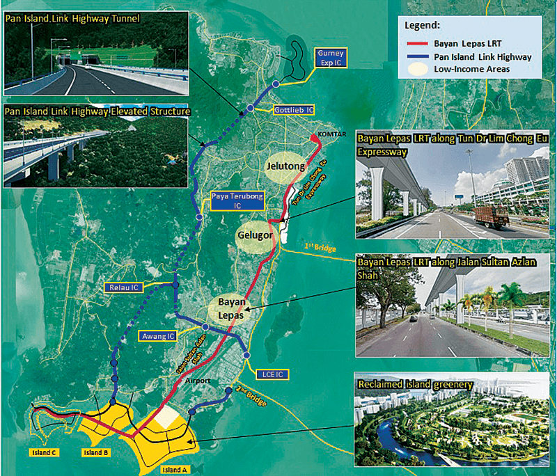 Penang to go ahead with LRT and Penang Hill cable car projects | Penang