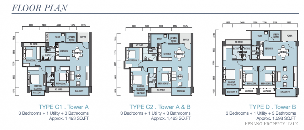 Skies floor plan