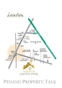 panchor-indah-residency-location