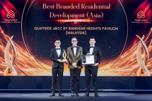 QUAYSIDE JBCC BY BANGSAR HEIGHTS PAVILION (MALAYSIA), Best Branded Residential Development (Asia Winner)