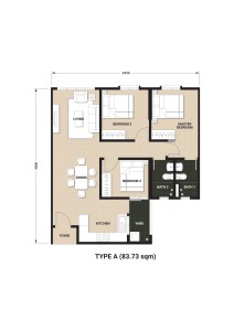 Floor plan (Type A)
